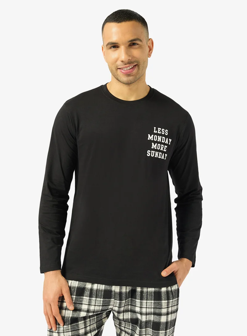 Seventy Five  Regular fit tee and Pant set for Men | Best Price UAE
